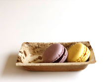 Small biodegradable amuse bouche palm leaf serving bowl 7x12cm